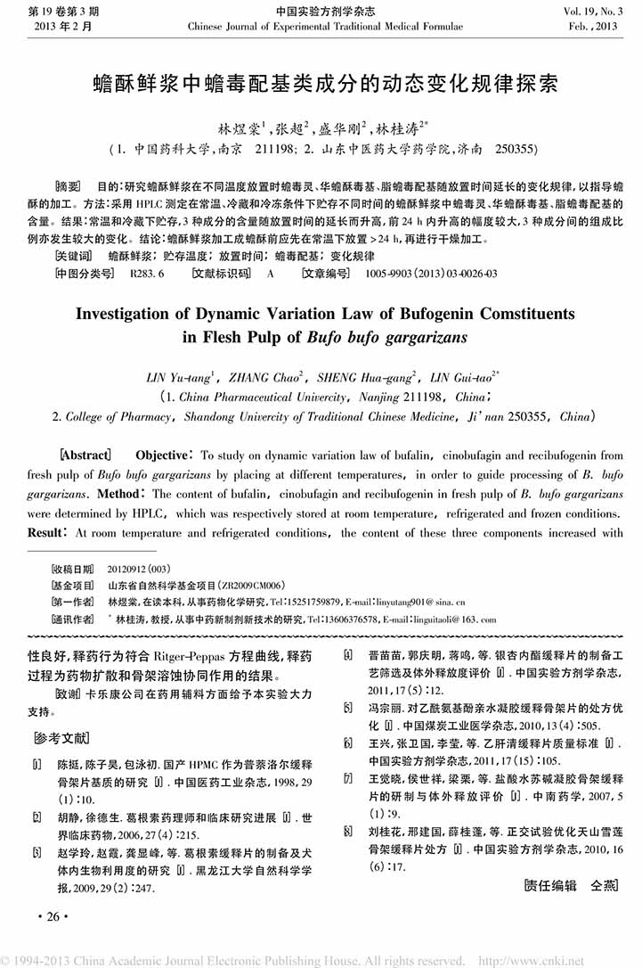 蟾酥鮮漿中蟾毒配基類成分的動(dòng)態(tài)變化規(guī)律探索1.jpg